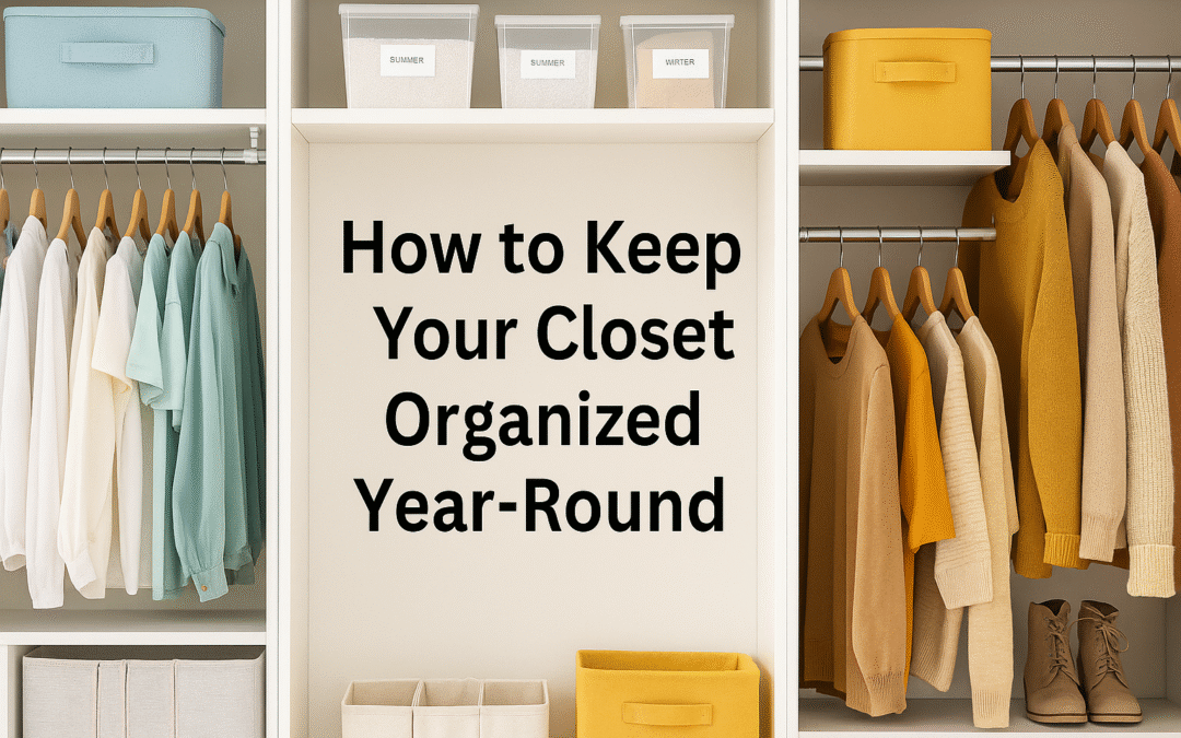 How to Keep Your Closet Organized Year-Round