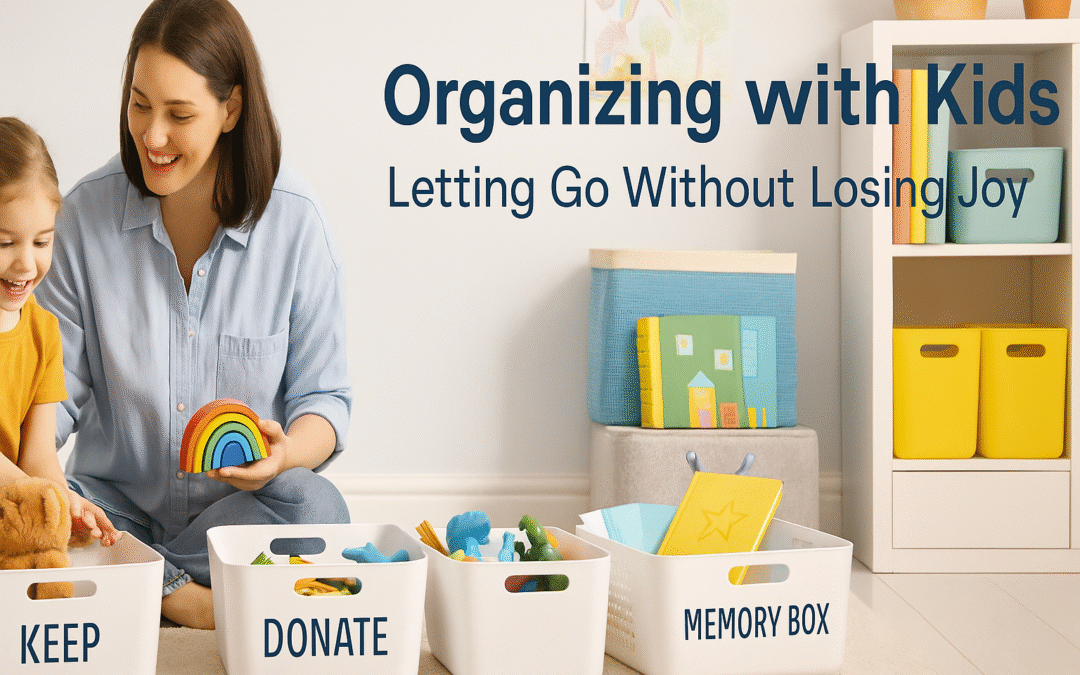 Organizing with Kids: Letting Go Without Losing Joy